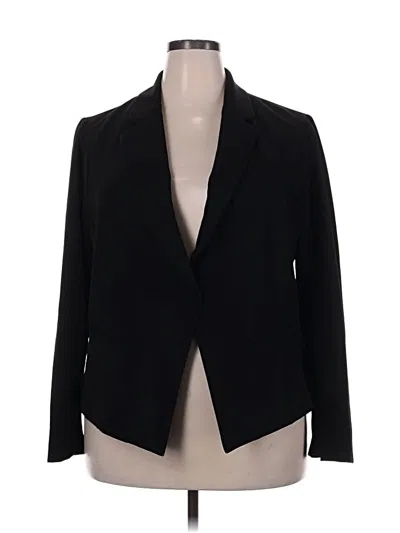 Pre-owned Torrid Blazer Jacket In Black
