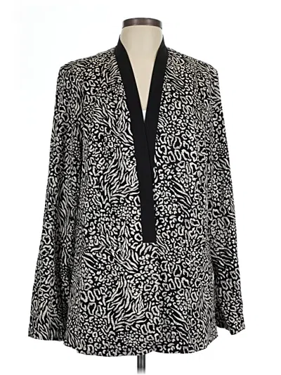 Pre-owned Torrid Blazer Jacket In Black