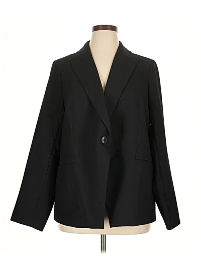 Pre-owned Torrid Blazer Jacket In Black