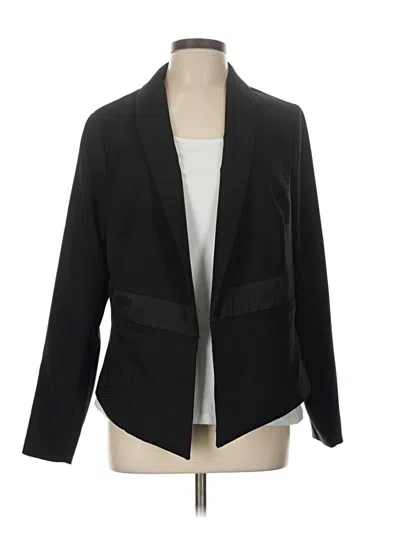 Pre-owned Torrid Blazer Jacket In Black