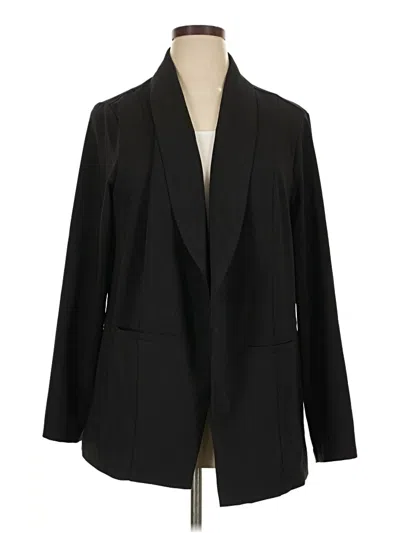 Pre-owned Torrid Blazer Jacket In Black