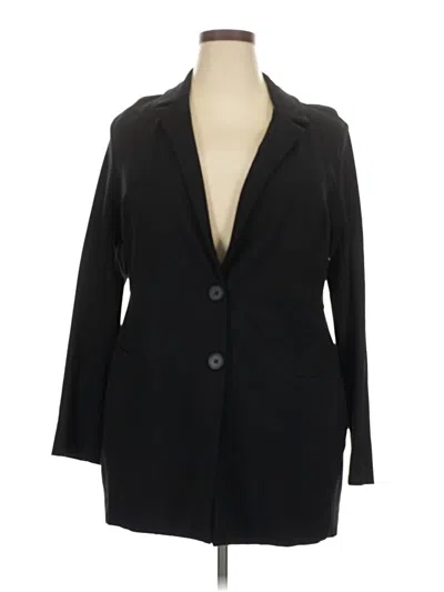 Pre-owned Torrid Blazer Jacket In Black