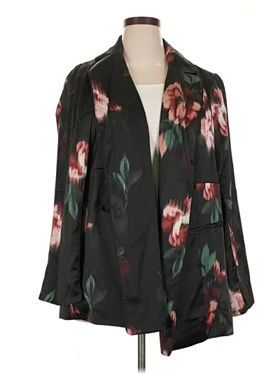 Pre-owned Torrid Blazer Jacket In Black