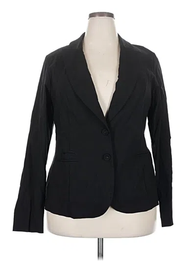 Pre-owned Torrid Blazer Jacket In Black