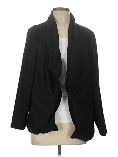 Pre-owned Torrid Blazer Jacket In Black