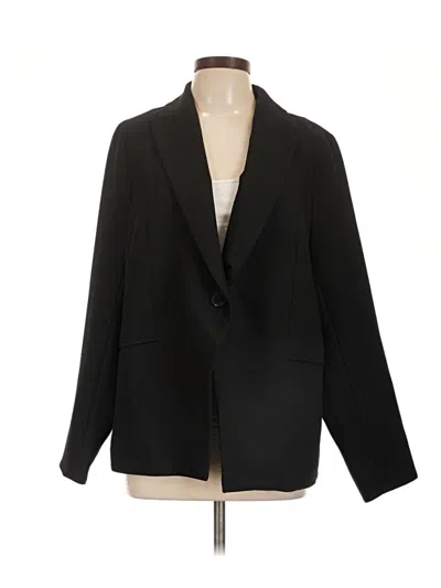 Pre-owned Torrid Blazer Jacket In Black