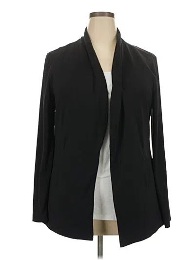 Pre-owned Torrid Blazer Jacket In Black