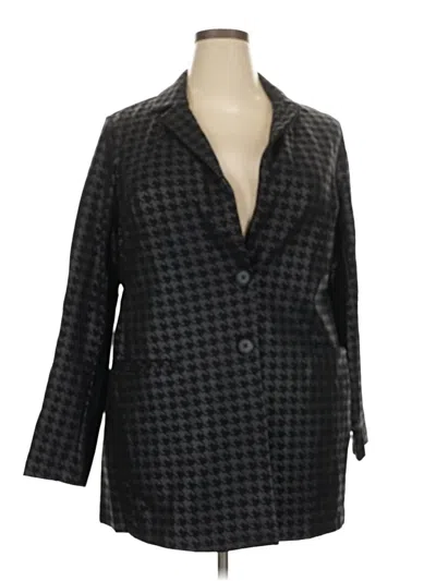 Pre-owned Torrid Blazer Jacket In Black