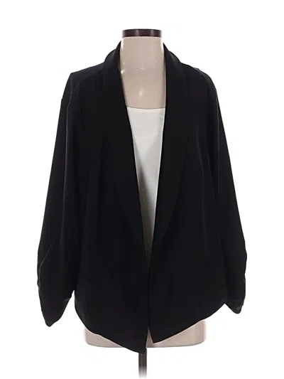 Pre-owned Torrid Blazer Jacket In Black