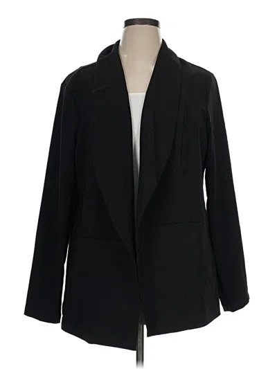 Pre-owned Torrid Blazer Jacket In Black