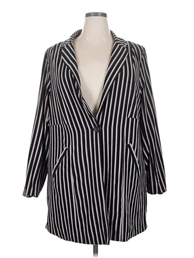Pre-owned Torrid Blazer Jacket In Black