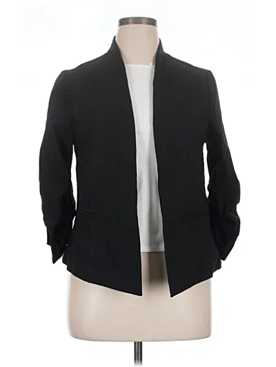 Pre-owned Torrid Blazer Jacket In Black