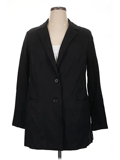 Pre-owned Torrid Blazer Jacket In Black