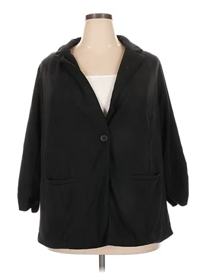 Pre-owned Torrid Blazer Jacket In Black