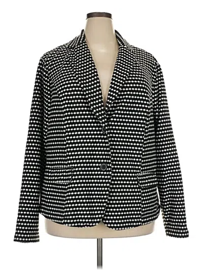 Pre-owned Torrid Blazer Jacket In Black