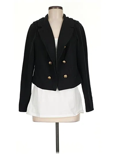 Pre-owned Torrid Blazer Jacket In Black