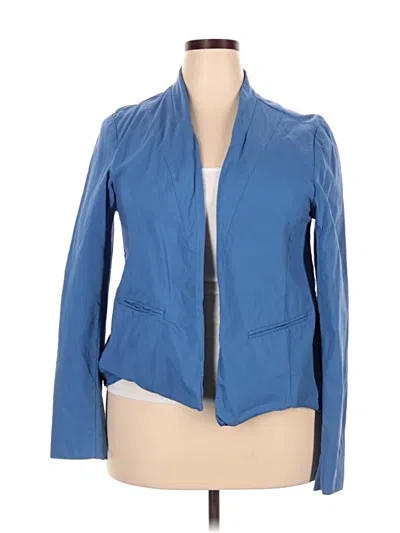 Pre-owned Torrid Blazer Jacket In Blue