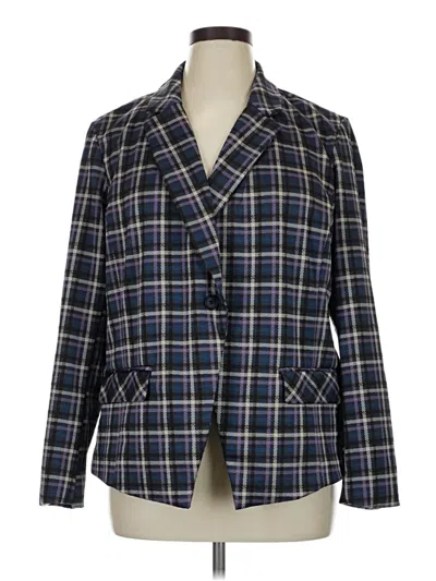 Pre-owned Torrid Blazer Jacket In Blue