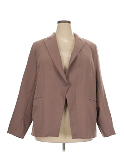 Pre-owned Torrid Blazer Jacket In Brown