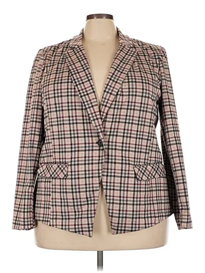 Pre-owned Torrid Blazer Jacket In Brown