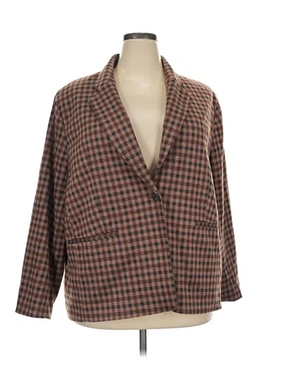 Pre-owned Torrid Blazer Jacket In Brown