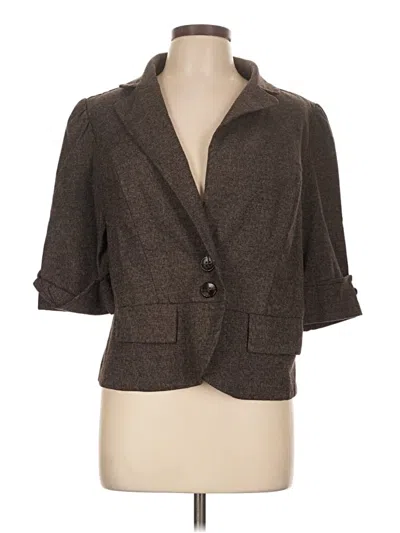 Pre-owned Torrid Blazer Jacket In Brown