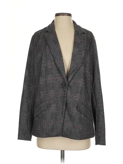 Pre-owned Torrid Blazer Jacket In Gray