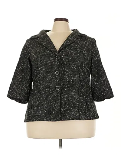 Pre-owned Torrid Blazer Jacket In Gray