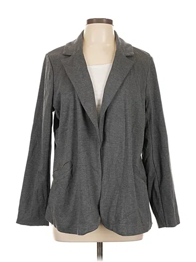 Pre-owned Torrid Blazer Jacket In Gray