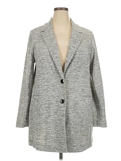 Pre-owned Torrid Blazer Jacket In Gray