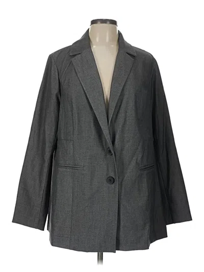 Pre-owned Torrid Blazer Jacket In Gray