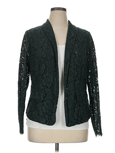 Pre-owned Torrid Blazer Jacket In Green