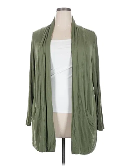 Pre-owned Torrid Blazer Jacket In Green