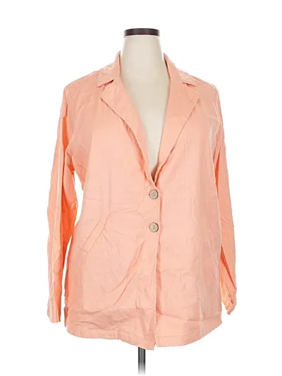 Pre-owned Torrid Blazer Jacket In Orange