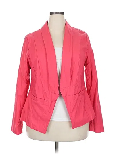 Pre-owned Torrid Blazer Jacket In Pink