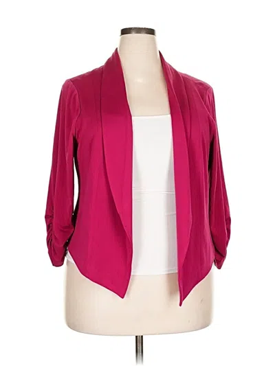 Pre-owned Torrid Blazer Jacket In Pink