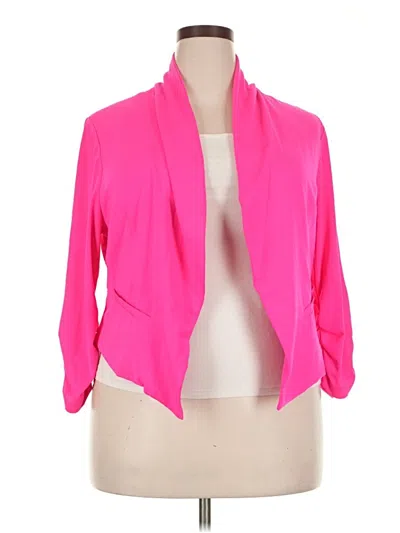 Pre-owned Torrid Blazer Jacket In Pink