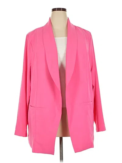 Pre-owned Torrid Blazer Jacket In Pink