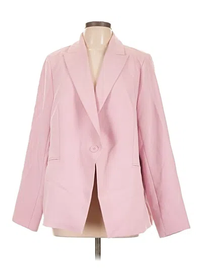 Pre-owned Torrid Blazer Jacket In Pink