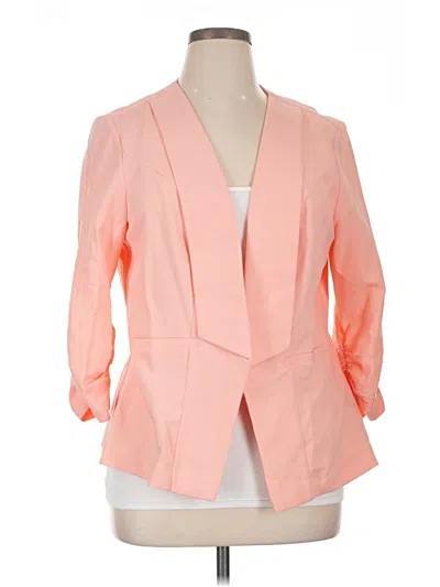 Pre-owned Torrid Blazer Jacket In Pink