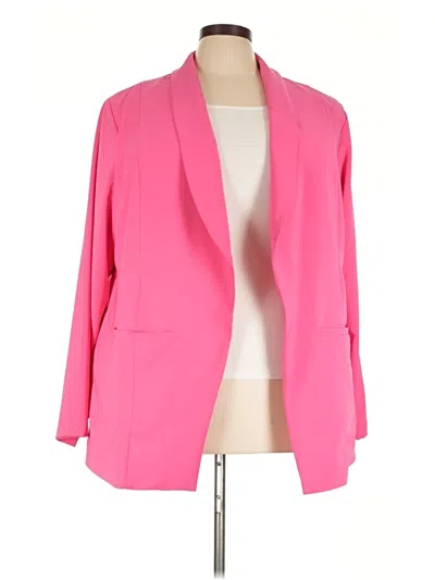 Pre-owned Torrid Blazer Jacket In Pink
