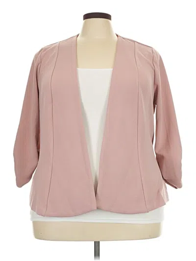 Pre-owned Torrid Blazer Jacket In Pink