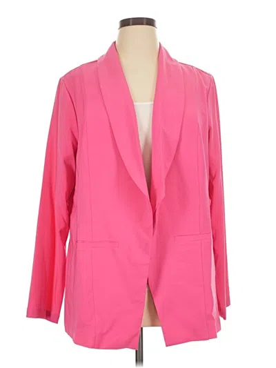 Pre-owned Torrid Blazer Jacket In Pink