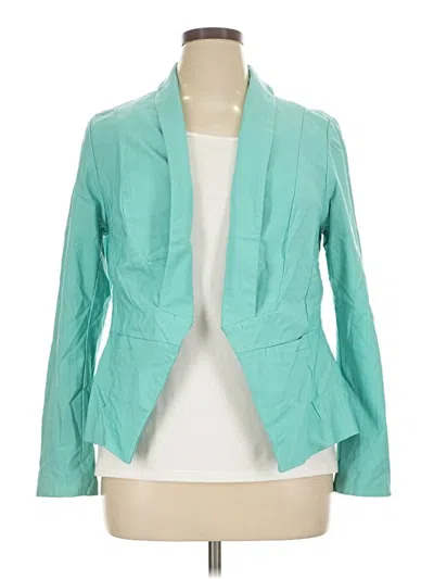 Pre-owned Torrid Blazer Jacket In Teal
