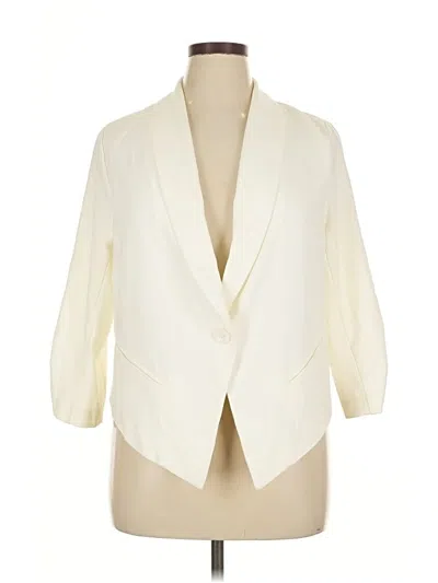 Pre-owned Torrid Blazer Jacket In White