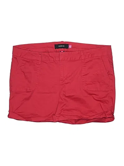 Pre-owned Torrid Board Shorts In Red