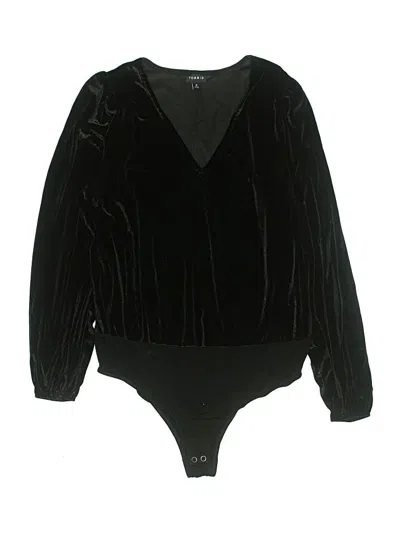 Pre-owned Torrid Bodysuit In Black