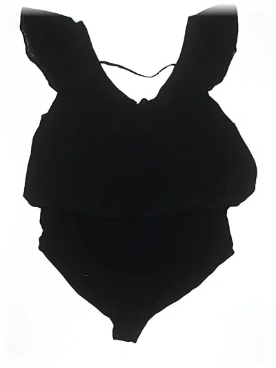Pre-owned Torrid Bodysuit In Black