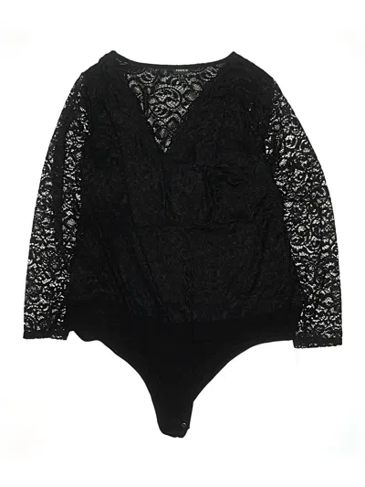 Pre-owned Torrid Bodysuit In Black