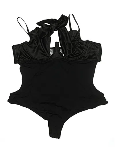 Pre-owned Torrid Bodysuit In Black